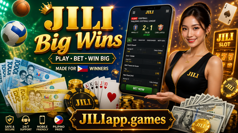 JILI Casino Big Wins - Professional Gaming Banner
